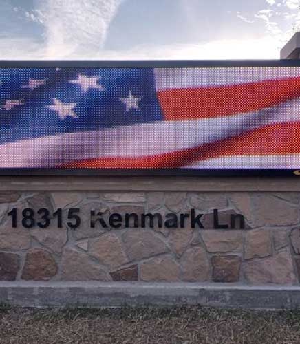 LED Monument Sign Houston